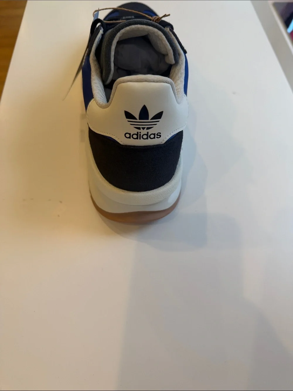 adidas SL 72 RTN Men’s Blue and White Retro-Inspired Low-Top Sneaker